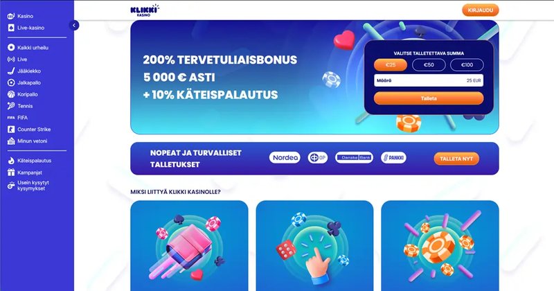 Finland - joki casino